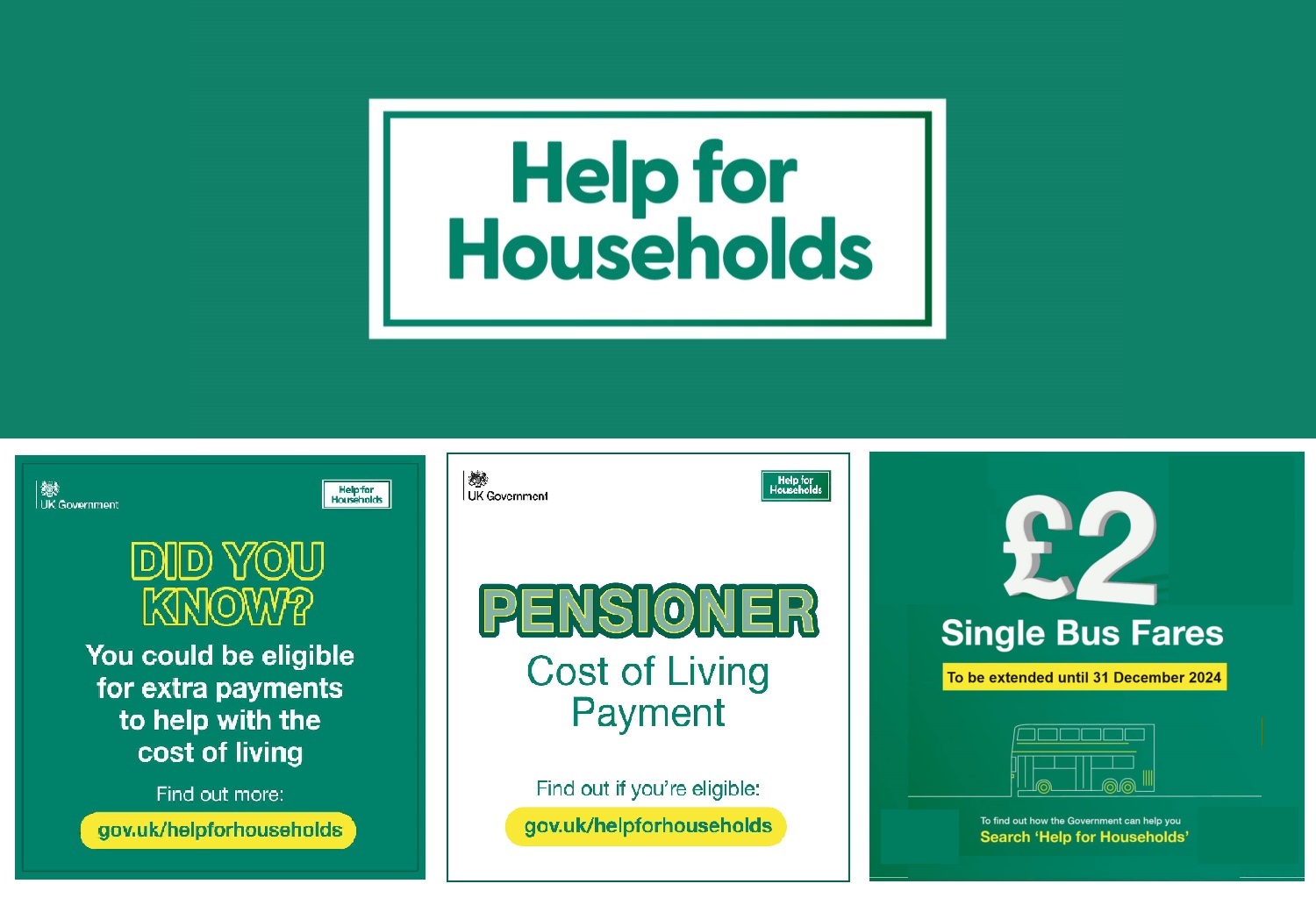 Cost of Living & Help for Households